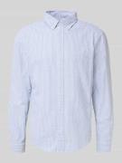 MCNEAL Freizeithemd mit Knopfleiste in Royal, Größe L