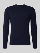 MCNEAL Strickpullover aus Baumwoll-Kaschmir-Mix mit Rundhalsausschnitt...