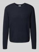Jack & Jones Strickpullover mit geripptem Rundhalsausschnitt Modell 'G...