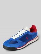 Polo Ralph Lauren Sneaker mit Schnürverschluss Modell 'VARICK' in Blau...