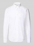 Jack & Jones Premium Freizeithemd mit Knopfleiste in Weiss, Größe L