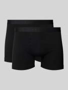 Falke Boxershorts mit elastischem Logo-Bund im 2er-Pack in Black, Größ...