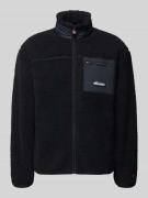 Ellesse Jacke aus Teddyfell in Black, Größe L