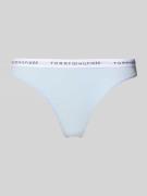 TOMMY HILFIGER String aus Baumwoll-Mix in Hellblau, Größe L