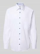 ETERNA Comfort Fit Businesshemd mit Knopfleiste in Weiss, Größe 40