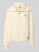 Tommy Hilfiger Regular Fit Sweatshirt aus Baumwoll-Mix in Offwhite, Gr...