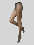 Falke Schimmernde Strumpfhose mit elastischem Bund in Silber, Größe S/...