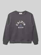 Calvin Klein Jeans Regular Fit Pullover mit Logo-Print Modell 'Varsity...