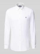 Polo Ralph Lauren Freizeithemd aus reinem Leinen in Weiss, Größe L