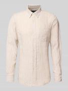Polo Ralph Lauren Regular Fit Freizeithemd aus reinem Leinen in Beige,...