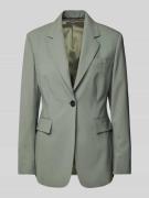 Windsor Blazer mit Brustleistentasche in Oliv, Größe 36