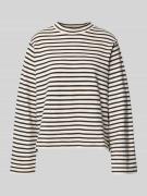 Marc O'Polo Regular Fit Langarmshirt aus reiner Baumwolle in Marine, G...