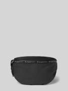 bugatti Bauchtasche mit Label-Print Modell 'Blanc' in BLACK, Größe 1