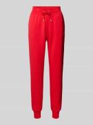 ARMANI EXCHANGE Sweatpants aus Viskose-Mix mit Eingrifftaschen in Rot,...