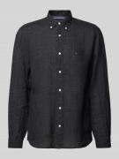 Tommy Hilfiger Regular Fit Freizeithemd aus Leinen Modell 'PIGMENT' in...