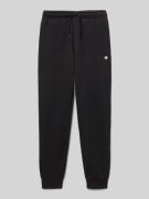 CHAMPION Sweatpants mit Logo und elastischem Bund in Black, Größe 128
