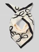 s.Oliver BLACK LABEL Tuch aus reiner Seide in Offwhite, Größe 1