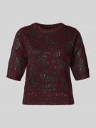 Vero Moda Shaped Fit Strickpullover mit Woll-Anteil Modell 'ZUZU 2/4 O...