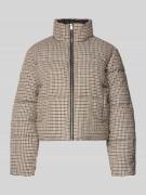 Vero Moda Boxy Fit Steppjacke mit Vichy-Muster Modell 'LYON' in Mittel...