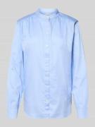 Marc O'Polo Regular Fit Hemdbluse aus reiner Baumwolle in Hellblau, Gr...