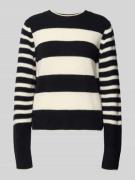 Marc O'Polo Regular Fit Strickpullover aus reiner Schurwolle in Marine...