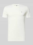 Tommy Jeans Slim Fit T-Shirt aus reiner Baumwolle im 2er-Pack in Offwh...