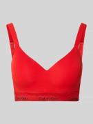 Calvin Klein Underwear Bralette mit elastischem Logo-Bund in Rot, Größ...