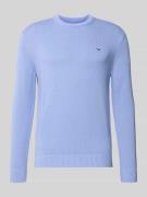 Tommy Jeans Regular Fit Strickpullover aus reiner Baumwolle in Hellbla...