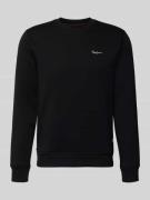 Pepe Jeans Regular Fit Sweatshirt aus Baumwoll-Mix Modell 'GRIFFIN' in...