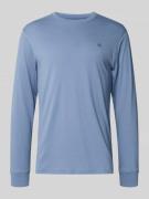 Scotch & Soda Longsleeve mit gerippten Abschlüssen in Hellblau, Größe ...