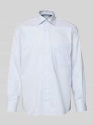 ETERNA Comfort Fit Business-Hemd aus Baumwolle mit Kentkragen in Bleu,...