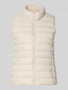 Christian Berg Woman Selection Steppweste mit Stehkragen in Stein, Grö...
