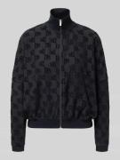 HUGO Oversized Sweatjacke aus Baumwoll-Mix Modell 'TERRYMONOGRAM_JACKE...