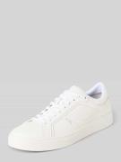 BOSS Orange Low Top Sneaker mit Luftlöchern Modell 'RHYS' in Weiss, Gr...