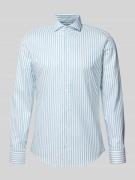 SEIDENSTICKER Slim Fit Business Hemd aus Baumwolle mit Kentkragen in H...