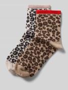 Jake*s Casual Socken mit elastischem Rippenbündchen im 2er-Pack in San...