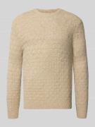 Jack & Jones Premium Regular Fit Strickpullover mit Woll-Anteil Modell...