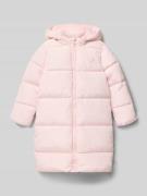 Guess Steppmantel mit Kapuze in Hellrosa, Größe 104