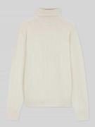 BOSS Regular Fit Rollkragenpullover aus reiner Schurwolle Modell 'HATI...