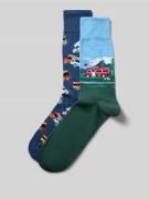 Christian Berg Men Socken mit elastischem Rippenbündchen im 2er-Pack i...