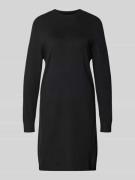 s.Oliver RED LABEL Fließendes Strickkleid aus Viskose-Mix in BLACK, Gr...