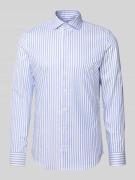 SEIDENSTICKER Slim Fit Business Hemd aus Baumwolle mit Kentkragen in R...