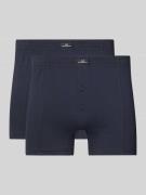 Götzburg Wäsche Boxershorts mit elastischem Bund in Dunkelblau, Größe ...