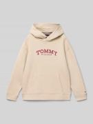 Tommy Hilfiger Teens Regular Fit Hoodie aus Baumwoll-Mix in Sand, Größ...