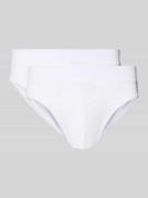 Christian Berg Men Slip mit elastischem Bund im 3er-Pack in Weiss, Grö...