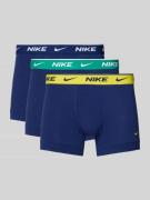 Nike Trunks mit elastischem Bund im 3er-Pack in Marine, Größe L