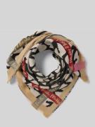 Codello Schal mit Baumwoll-Woll-Anteil in Black, Größe 1