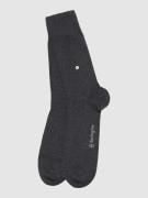 Burlington Socken mit Label-Detail im 2er-Pack in Anthrazit Melange, G...