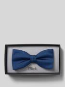 Blick Fliege aus Seide in Royal, Größe 1