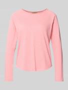 Smith and Soul Longsleeve mit Rundhalsausschnitt in Pink, Größe L